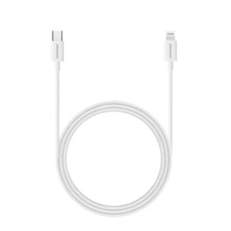 RockRose RRCS08CL Ivory CL 1M 20W USB-C to Lightning Charge & Sync MFi Cable