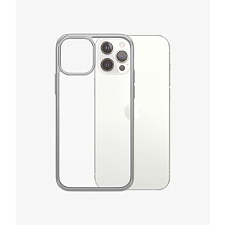 PanzerGlass 0271 ClearCase for Apple iPhone 12/12 Pro Satin Silver