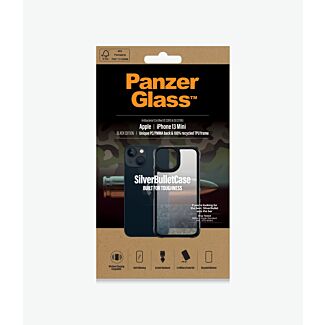 PanzerGlass 0318 SilverBullet ClearCase for iPhone 13 Mini Black