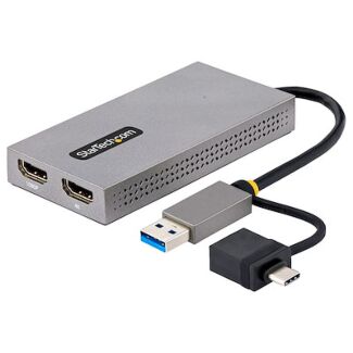 StarTech 107B-USB-HDMI USB to Dual HDMI Adapter