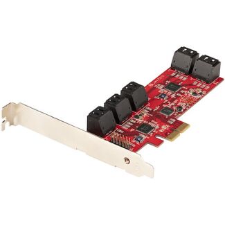 StarTech 10P6G-PCIE-SATA-CARD SATA PCIe Card Controller Card 10 Ports