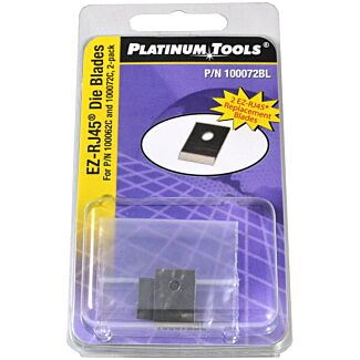 Platinum Tools 100072BL EZ-RJ45 Die Replacement Blade 2 Pack