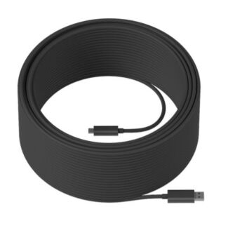 Logitech 993-001391 Meetup Spare USB-A To USB-C Cable 5M