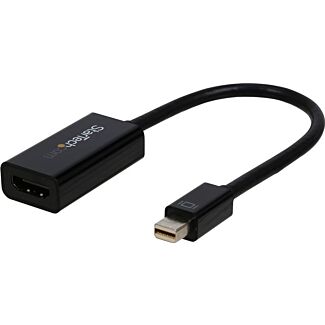 StarTech MDP2HD4KS Mini DisplayPort 1.2 to HDMI 4K Adapter Black