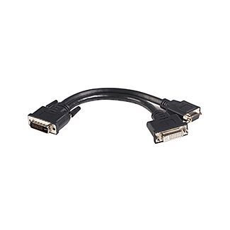 Comsol DVI-DH-01 20cm DVI-I(M) to DVI-D(F) & VGA(F) Splitter Cable