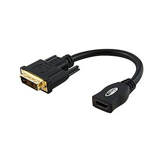 Comsol DVI-HDMI-AD 20cm DVI-D Single Link Male to HDMI Female Adapter