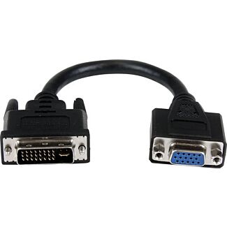 StarTech DVIVGAMF8IN 8in DVI to VGA Cable Adapter M/F