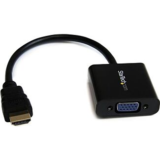 StarTech HD2VGAE2 HDMI to VGA Adapter Converter 1920x1080