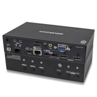 Serveredge HD2V-EX-100-HDBT HDBaseT Multi Input Switcher Transmitter (Tx) with (2) HDMI (1) VGA Audio IR Control