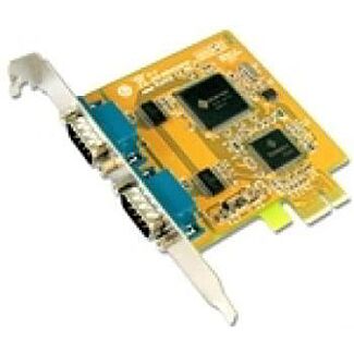 Sunix SER6437A Dual Port PCI Express Serial RS-232 Card SER6437A