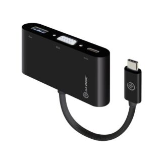 Alogic MP-UCVGCHG2 10cm USB-C MultiPort Adapter with VGA/USB 3.0/USB-C with Data & Power Delivery (60W)