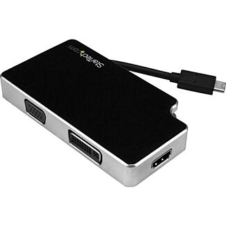 StarTech CDPVGDVHDB 3-in-1 USB-C to VGA DVI or HDMI