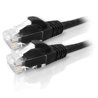 Alogic 10M CAT6 Snagless Patch Cables - Black C6-10-BLACK