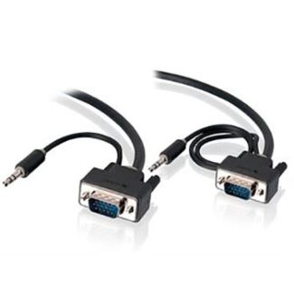 Alogic 3 Meter VGA + 3.5mm Stereo Audio M/M Monitor Cable VGA-MM-03-APS