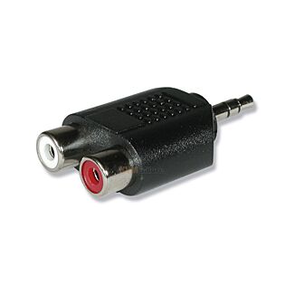 Comsol 35-2XRCA-AD 3.5mm Stereo Male to 2 x RCA Female Audio Adapter