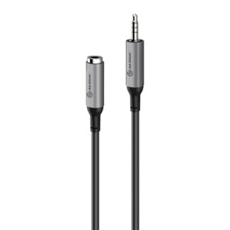 Alogic AE2RBK 2m Ultra 3.5mm (Male) to 3.5mm (Female) Audio Extension Cable