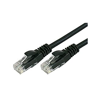 Comsol UTP-.5-C6A-BLK 0.5M 10GbE Cat 6A UTP Patch Cable LSZH - Black