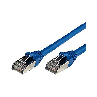 Comsol STP-0.5-C6A-BLU 50cm 10GbE Cat 6A S/FTP Shielded Patch Cable - Blue