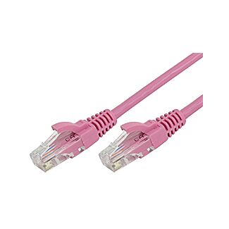 Comsol UTP-.5-6B-PNK 50cm RJ45 Cat 6 Patch Cable - Pink