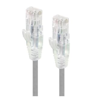 Alogic C6S-01GRY 1m Grey Ultra Slim Cat6 Network Cable UTP 28AWG