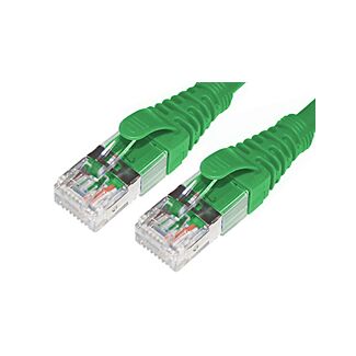 Comsol STP-03-C6A-GRN 3M 10GbE Cat 6A S/FTP Shielded Patch Cable - Green