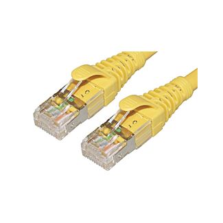 Comsol STP-03-C6A-YEL 3M 10GbE Cat 6A S/FTP Shielded Patch Cable - Yellow