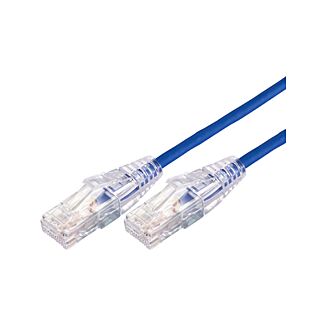 Comsol UTP-1.5-C6A-UT-BLU 1.5m RJ45 Cat 6A Ultra Thin Patch Cable - Blue