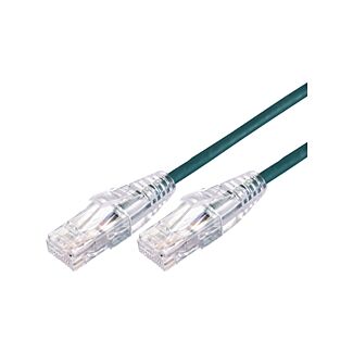 Comsol UTP-1.5-C6A-UT-GRN 1.5m RJ45 Cat 6A Ultra Thin Patch Cable - Green