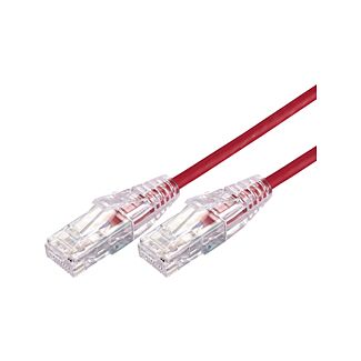 Comsol UTP-1.5-C6A-UT-RED 1.5m RJ45 Cat 6A Ultra Thin Patch Cable - Red