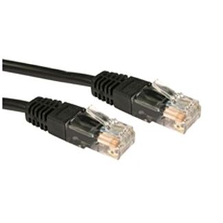 AKY CB-CAT6A-1BK Cat6A Gigabit Network Patch Lead Cable 1M Black