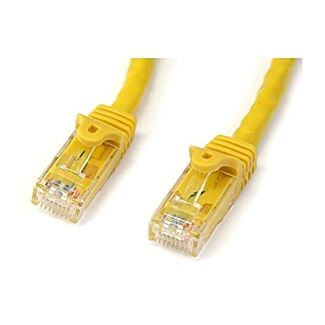 AKY CB-CAT6A-1YEL Cat6A Gigabit Network Patch Lead Cable 1M Yellow