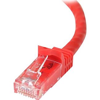 StarTech N6PATC10MRD 10m Red Snagless UTP Cat6 Patch Cable