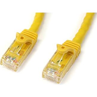 StarTech N6PATC1MYL 1m Yellow Snagless UTP Cat6 Patch Cable