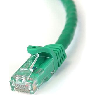 StarTech N6PATC3MGN 3m Green Snagless UTP Cat6 Patch Cable