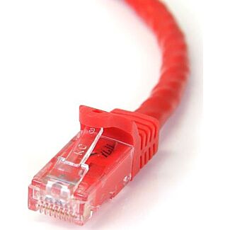 StarTech N6PATC3MRD 3m Red Snagless UTP Cat6 Patch Cable