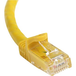 StarTech N6PATC3MYL 3m Yellow Snagless UTP Cat6 Patch Cable