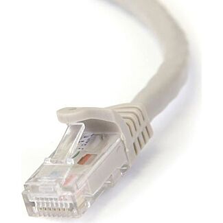 StarTech N6PATC5MGR 5m Gray Snagless UTP Cat6 Patch Cable