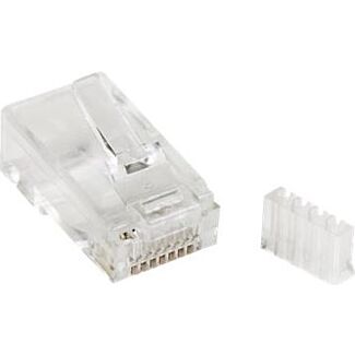 StarTech CRJ45C6SOL50 Solid Wire Cat 6 Modular Plug - 50 Pack