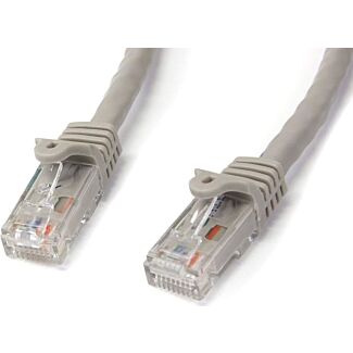 StarTech N6PATC15MGR 15 m Gray Snagless Cat6 UTP Patch Cable