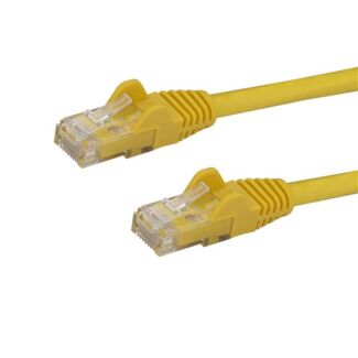 StarTech N6PATC2MYL 2m Yellow Cat6 UTP Snagless Patch Cable