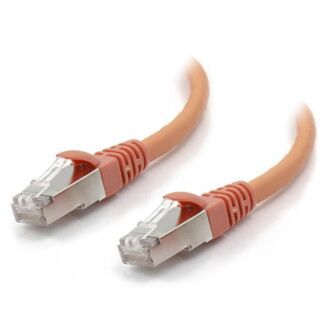 Alogic C6A-05-ORANGE-SH 5m Orange10GbE Shielded CAT6A LSZH Network Cable