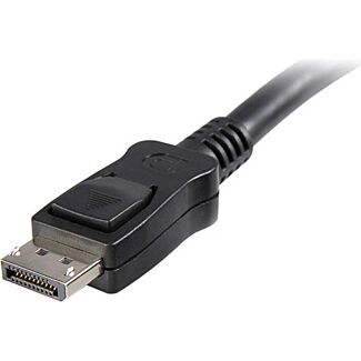 StarTech DISPL1M 1m DisplayPort Cable with Latches M/M