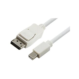 Comsol MD-DP-010 1M Mini DisplayPort Male to DisplayPort Male Cable