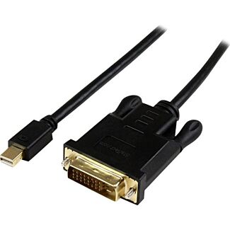 StarTech MDP2DVIMM6BS 6ft mDP to DVI Cable