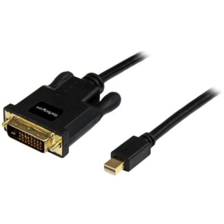 StarTech MDP2DVIMM10B 10ft Mini DisplayPort to DVI Adapter - MDP to DVI - Black