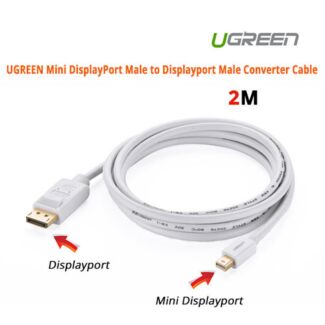 UGREEN ACBUGN10408A Mini DisplayPort Male to Displayport Male Converter Cable 10408