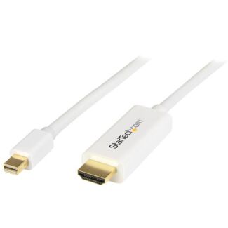 StarTech MDP2HDMM2MW 6 ft mDP to HDMI converter cable - White