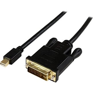 StarTech MDP2DVIMM3BS 3ft mDP to DVI Cable