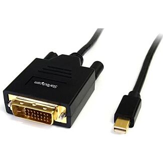 StarTech MDP2DVIMM6 6 ft Mini DisplayPort to DVI Cable - M/M