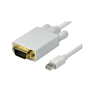 Comsol MD-VGA-010 1M Mini DisplayPort Male to VGA Male Cable